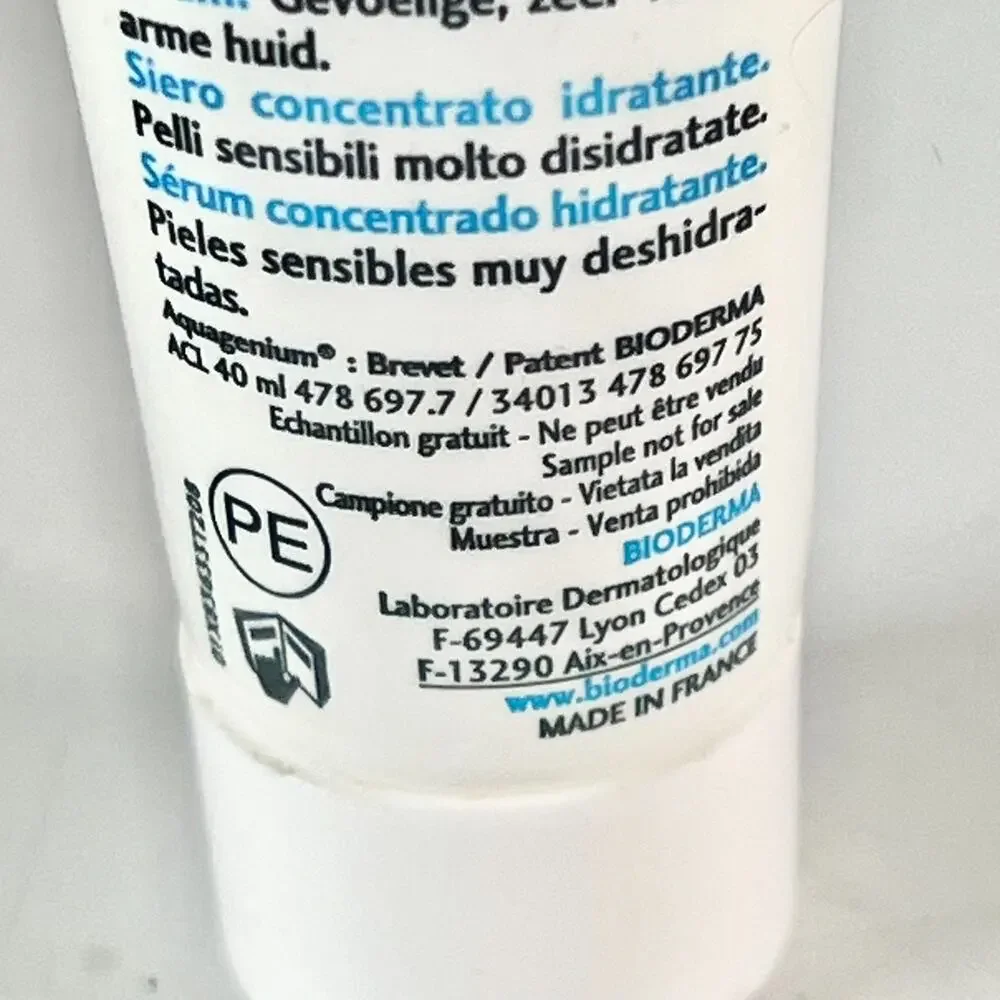 Bioderma Hydrabio Gel Serum Sensitive Hydrate Moisture Travel .17 oz 5ml New